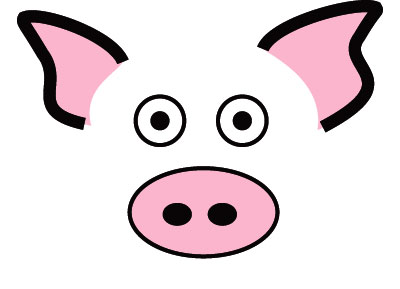 Pig Face Cartoon - ClipArt Best
