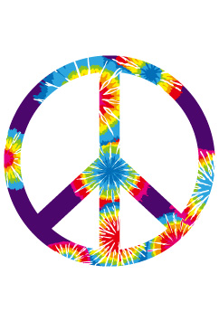 The peace and love 2 Sticker, The peace and love 2 Decals | Pop ...