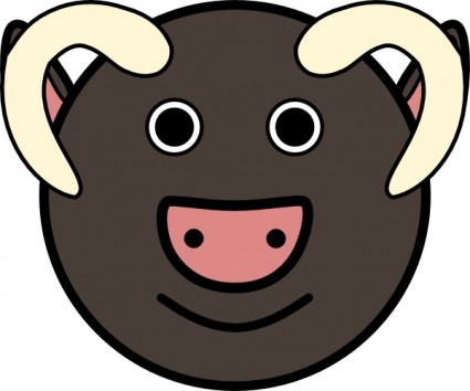 Ox farm animal clip art Free vector for free download (about 7 ...