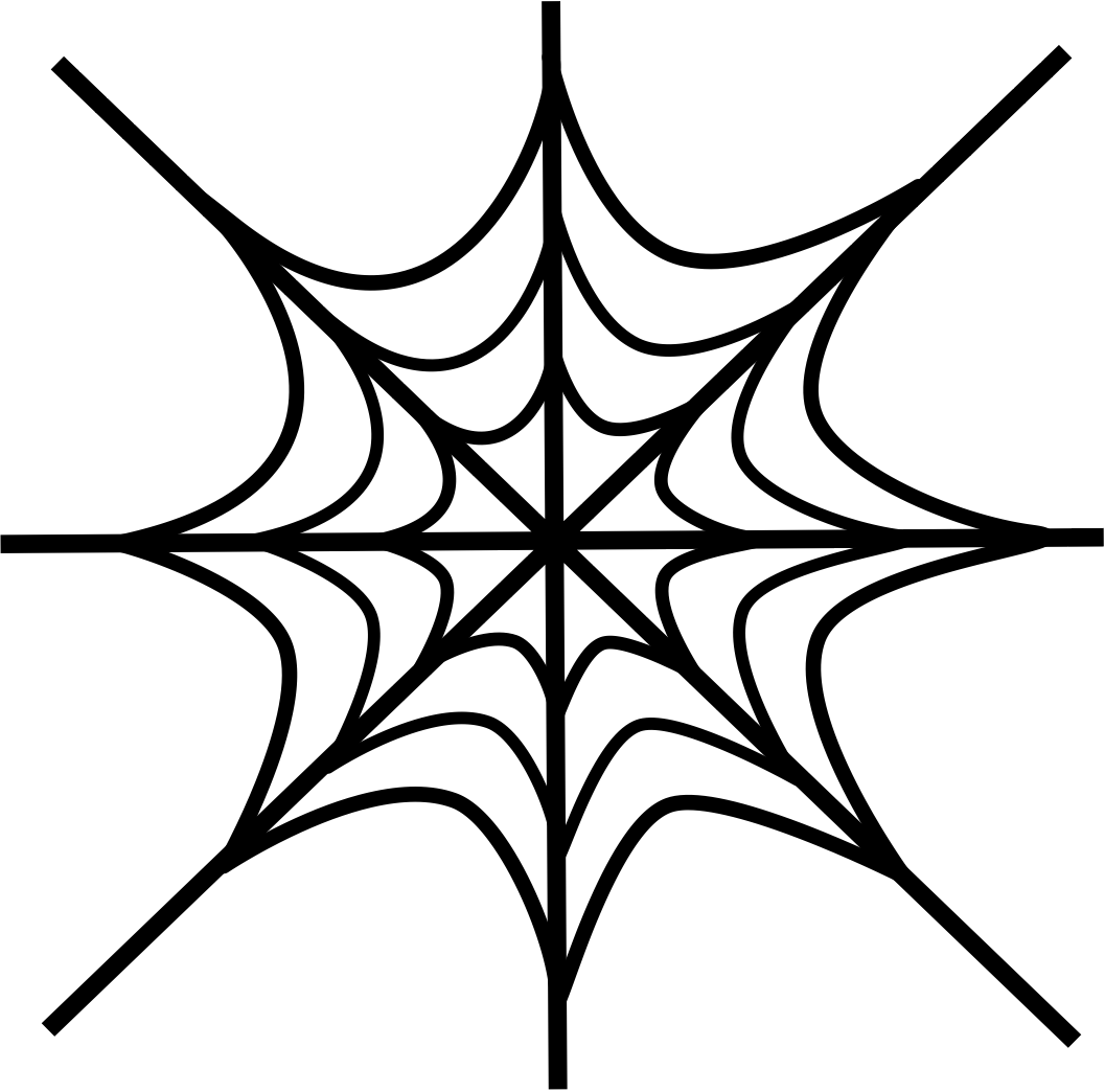 Template For Spider Web - ClipArt Best