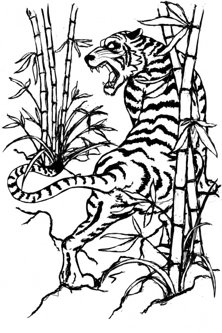 Tribal Tiger Sharingan Eyes By Auronff Tattoo Tribal Image ...