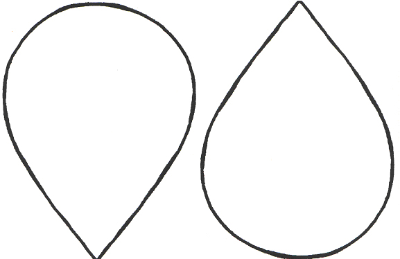 water drops coloring pages - photo #7