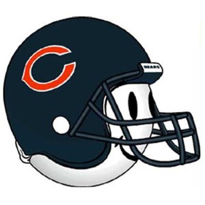Chicago Bears Football Helmet Antenna Topper: Sports ...