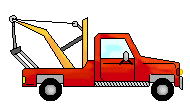 Vehicle Clipart - Red Tow Truck Facing Right - Vehicles