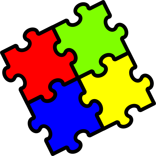 Jigsaw Clip Art - vector clip art online, royalty ...