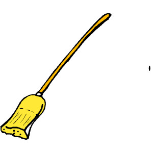 Broom clip art - vector clip art online, royalty free & publ ...