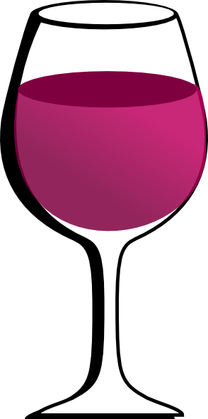 clipart glass of red wine - photo #26