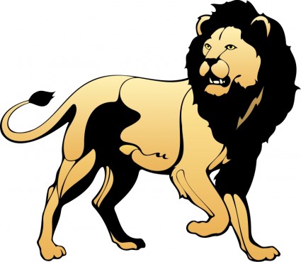 Lion Vector clip art - Free vector for free download