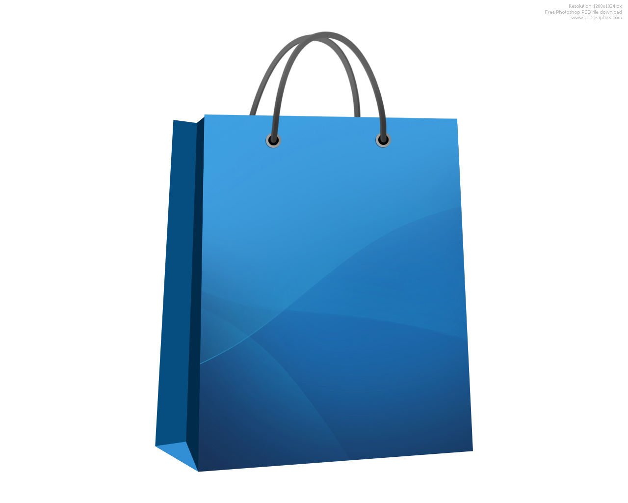 Shopping bag icon | PSDGraphics