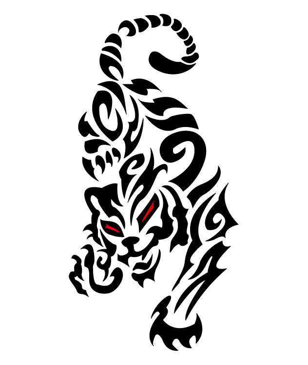 Share 102+ about tribal animal tattoos super cool .vn