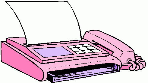 Fax Machine Clipart - Tumundografico