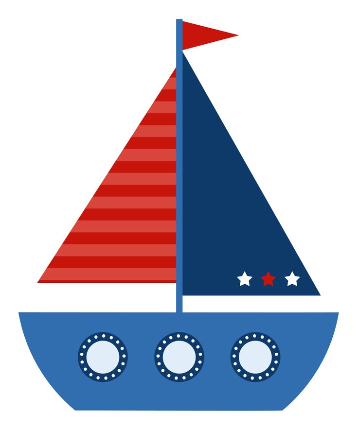 Sailboat clipart image cartoon sailboat sailing the high seas 2 ...