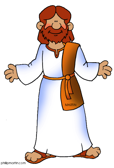 Man Bible Character Clipart