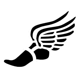 Track Shoe With Wings - ClipArt Best