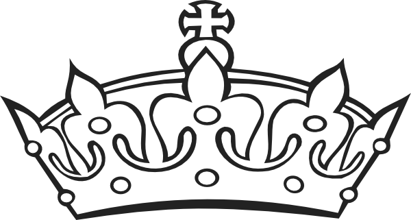Queen Crown Outline Clipart - Free Clipart Images