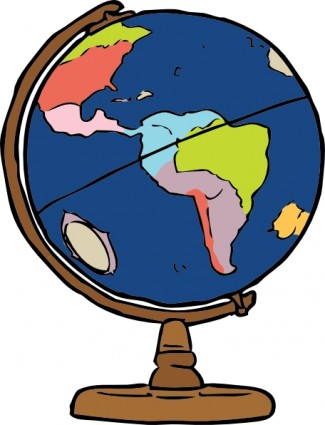 Globe clip art Vector clip art - Free vector for free download