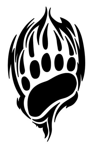 Animals For > Tribal Bear Paw