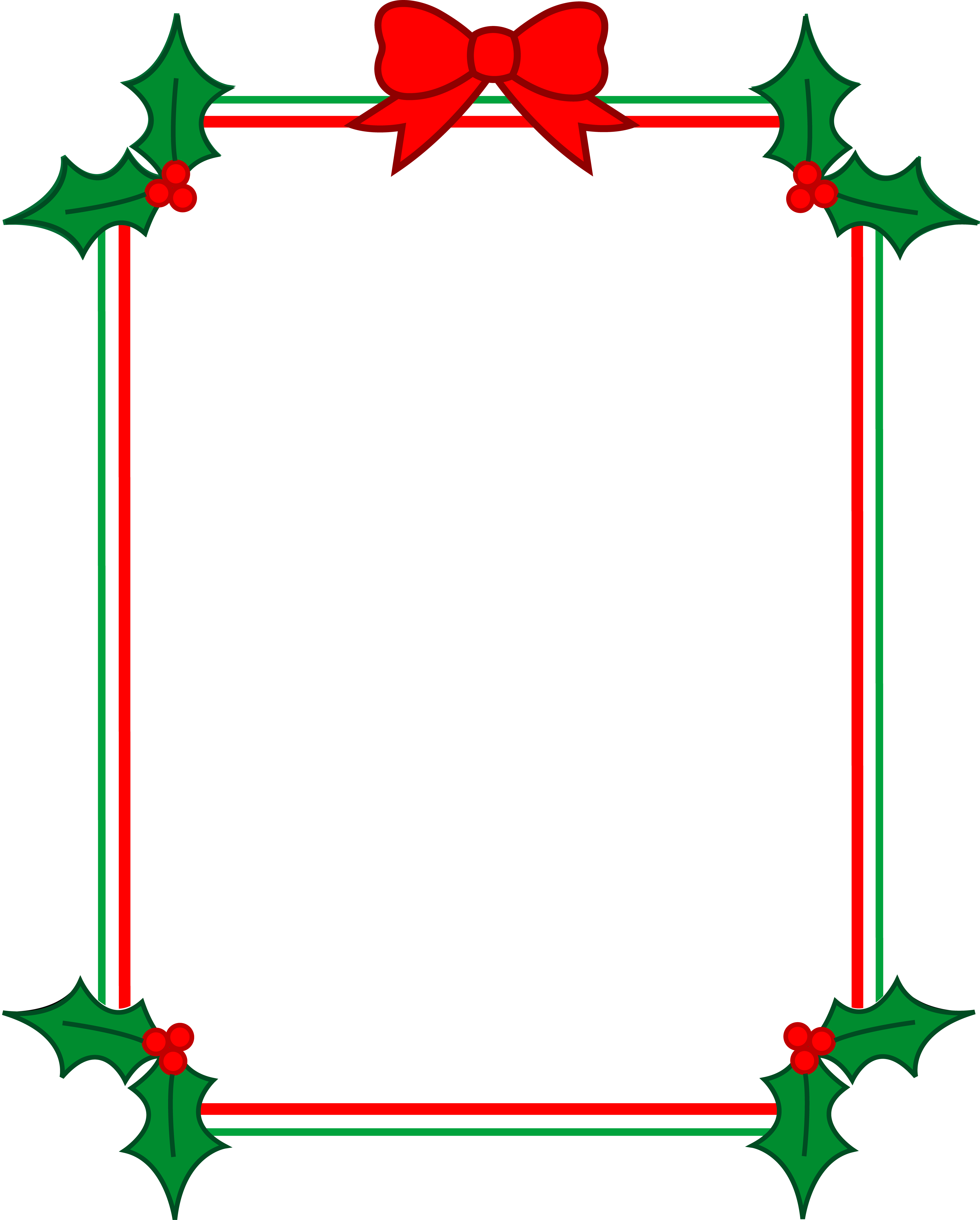 Christmas Picture Frame Clip Art - Free Clipart Images