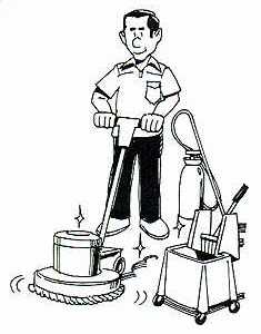 Floor Cleaning Clipart