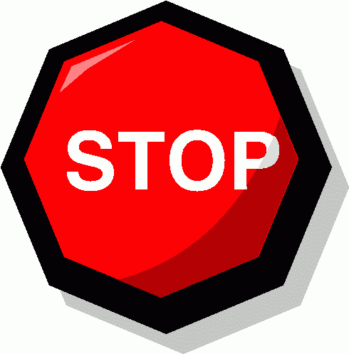 Stop Clip Art - Tumundografico