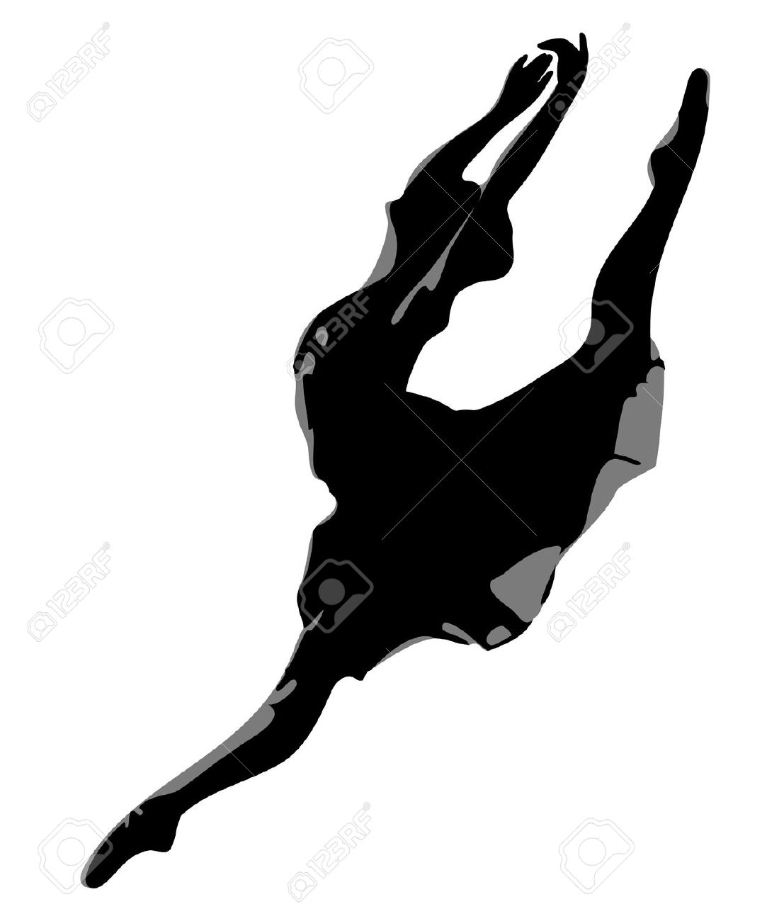 clipart dancers silhouette - photo #40