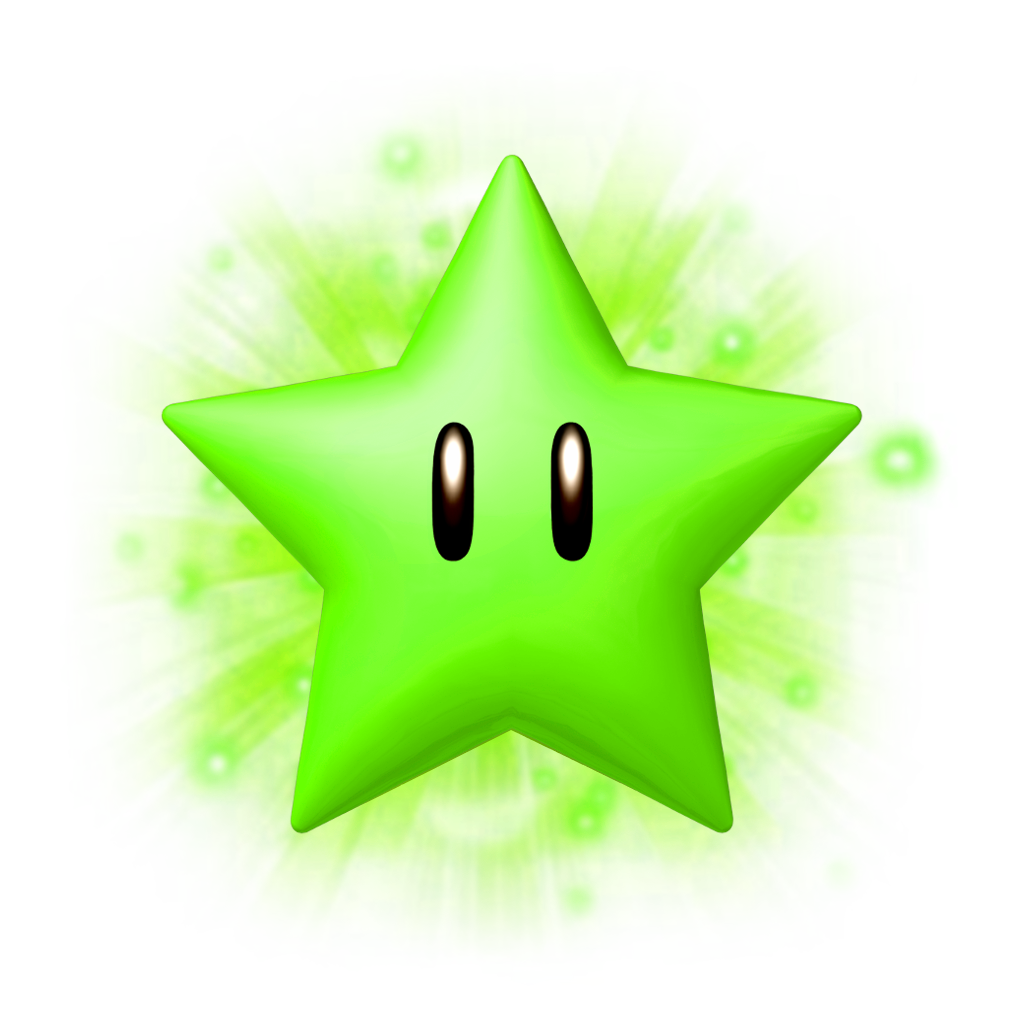 Mario star clipart