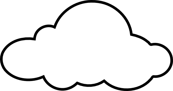 White Cloud Clip Art - vector clip art online ...