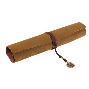 Crazycity New Vintage Pirate Treasure Map Pattern Roll ...
