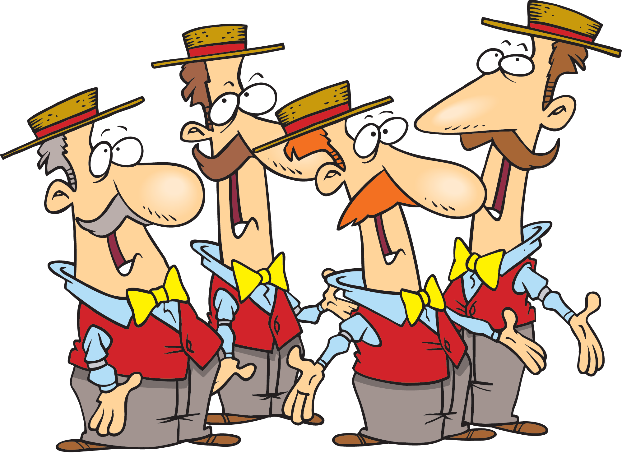 Barbershop Quartet Clip Art ClipArt Best