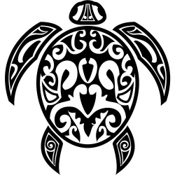 Native american turtle clipart