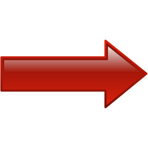 arrow red right clip art, public domain image - Polyvore