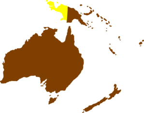 Montessori Australia Continent Map Clip Art - vector ...
