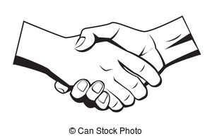 Shake hands clip art