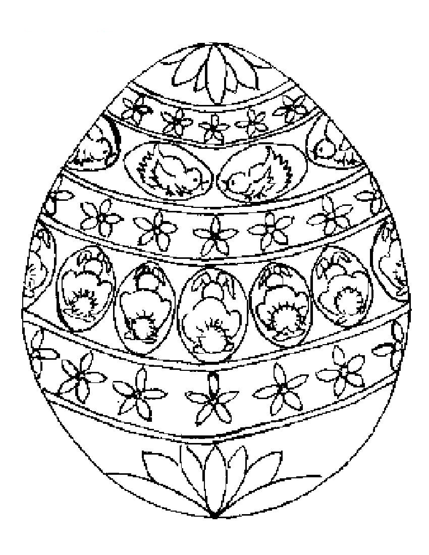 Easter Pages To Color | Coloring Pages - Part 2