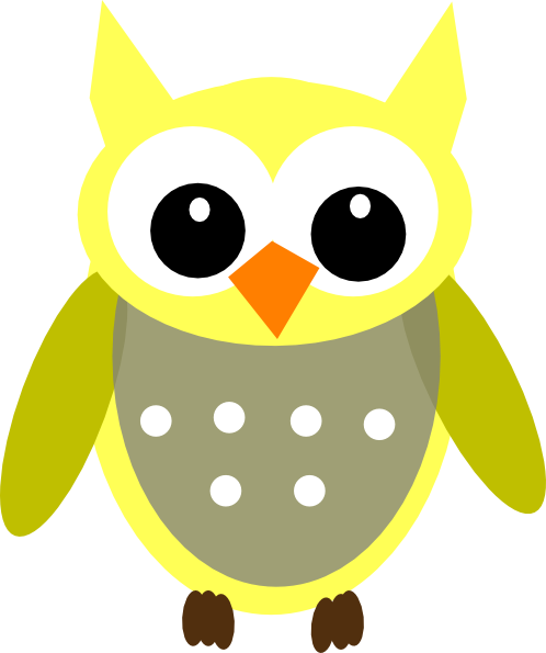 Clipart owl cute