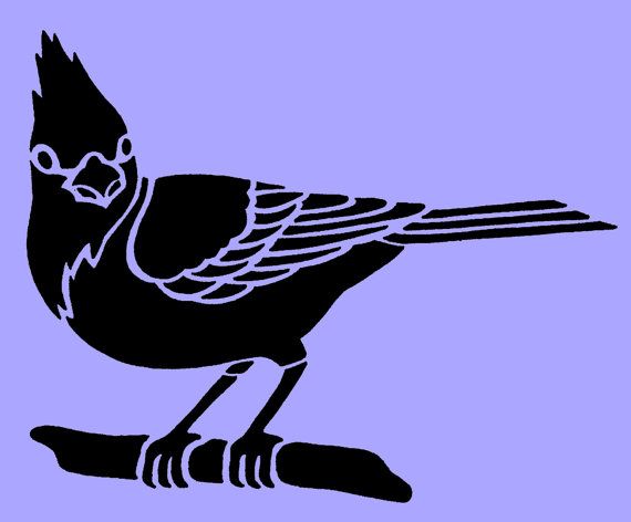 Bird Stencils - ClipArt Best