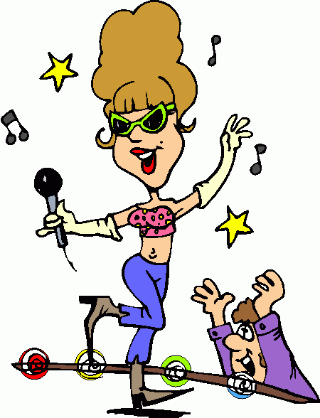 Girl SInger Singing Clipart - Cliparts and Others Art Inspiration