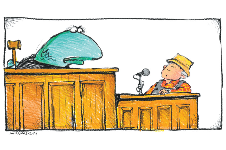 Cartoon Courtroom