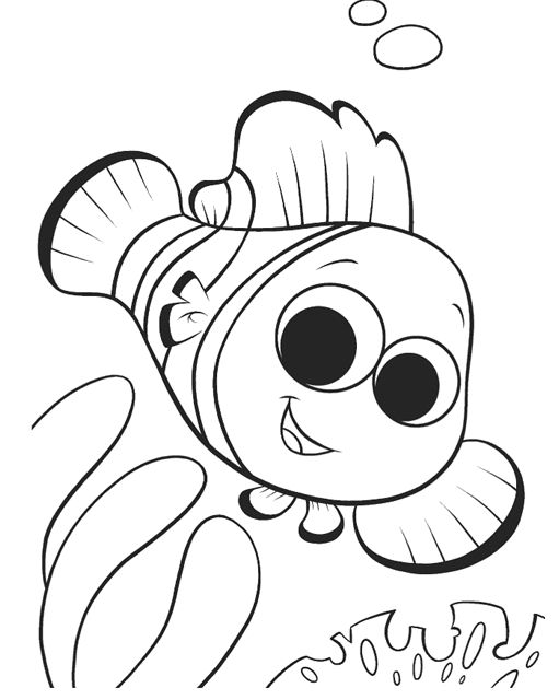 Finding Nemo Coloring Pages