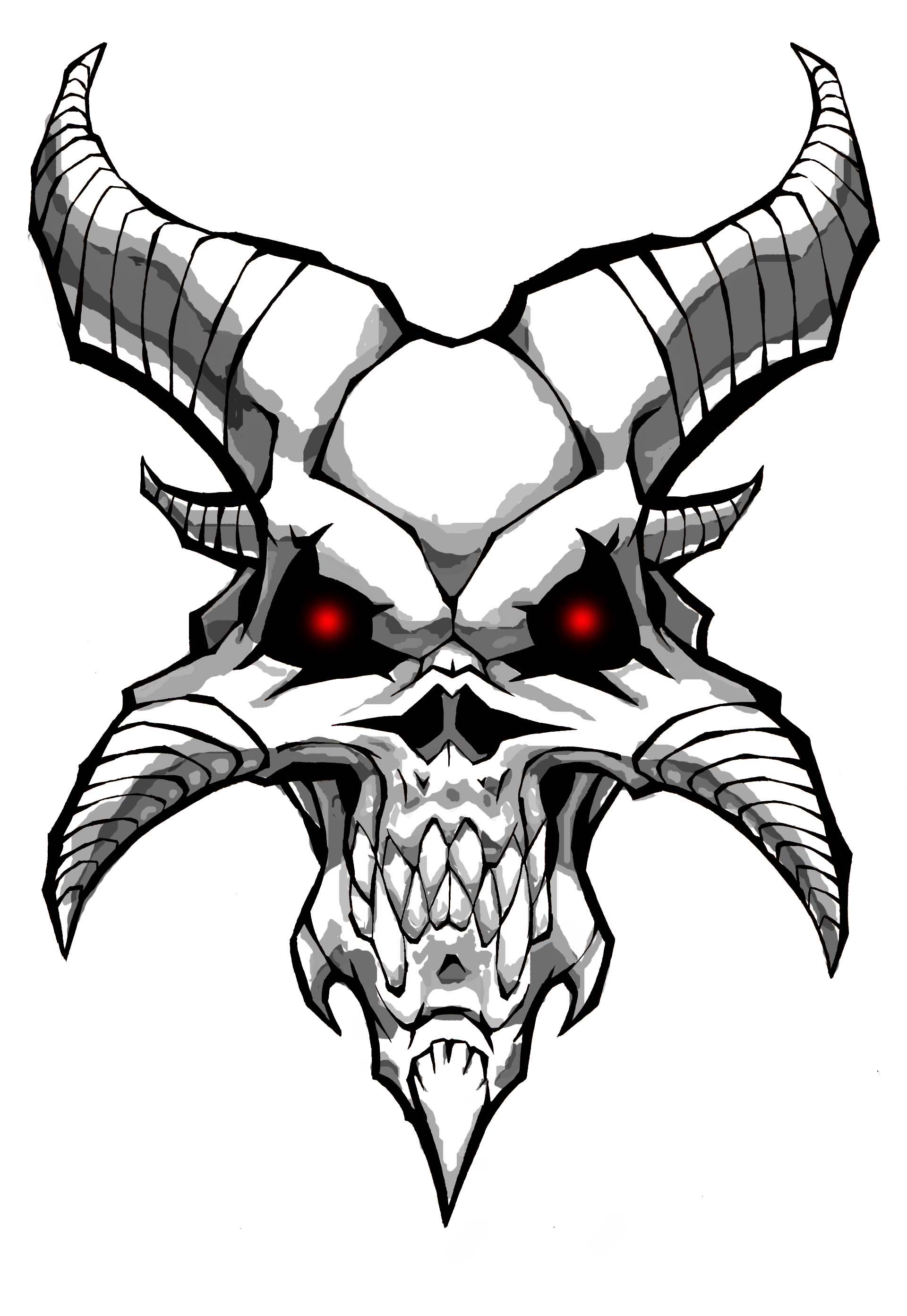 Demon Skull by williamsquid on DeviantArt