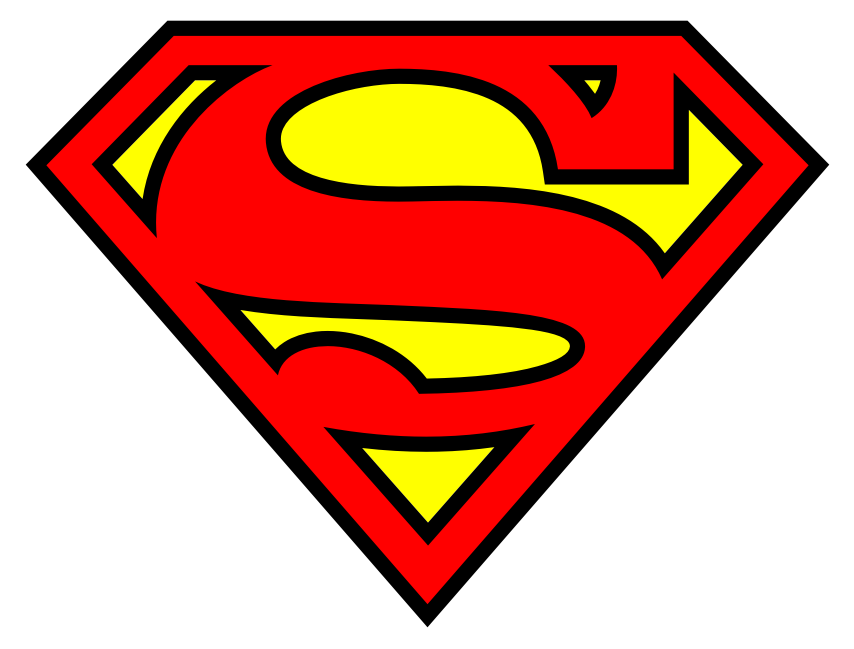 Blank Superman Logo Template - ClipArt Best