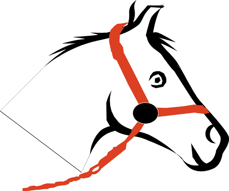 Horse Head Template Clipart - Free to use Clip Art Resource