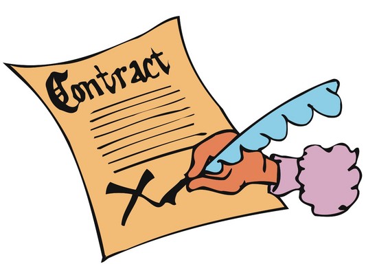 Contract Clipart | Free Download Clip Art | Free Clip Art | on ...