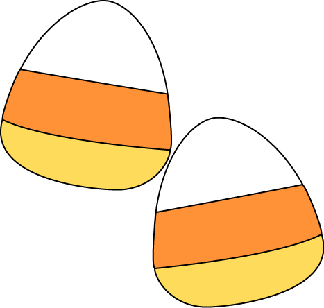 Halloween Candy Corn Clipart - Free Clipart Images