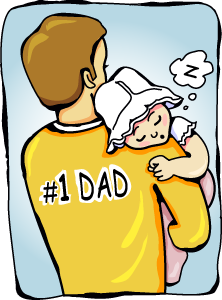 Dad And Baby Clipart