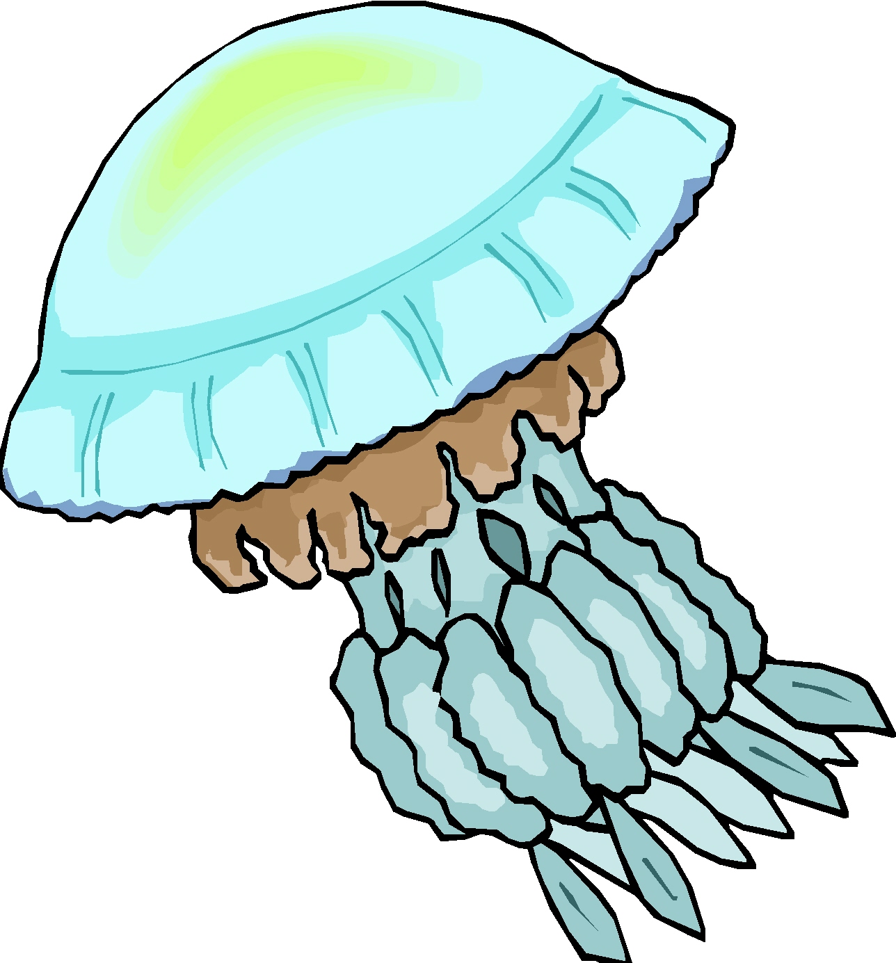 Best Jellyfish Clip Art #335 - Clipartion.com