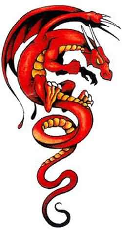 Red Dragon Tattoo - ClipArt Best - ClipArt Best