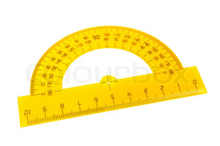 Degrees, protractor, measurement | Stock Photo | Colourbox