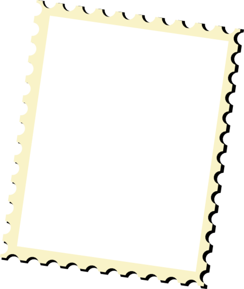 Postage Stamp Template Clipart Best