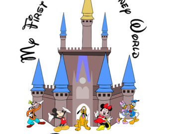 Disneyland castle clip art free